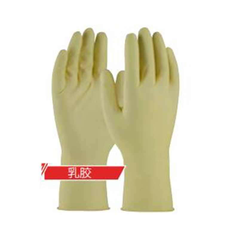 PIP 100-323000乳白色防滑一次性乳膠手套